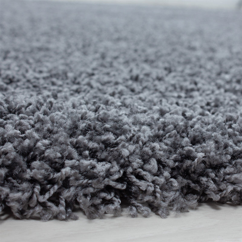 High pile floor rug - Sade Grey