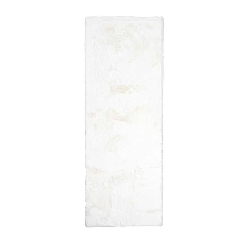 Soft High Pile Runner - Comfy Supreme White