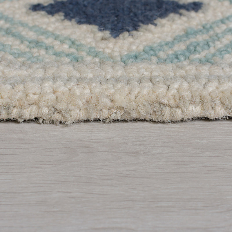 Modern Area Rug - Nappo Marco Blue