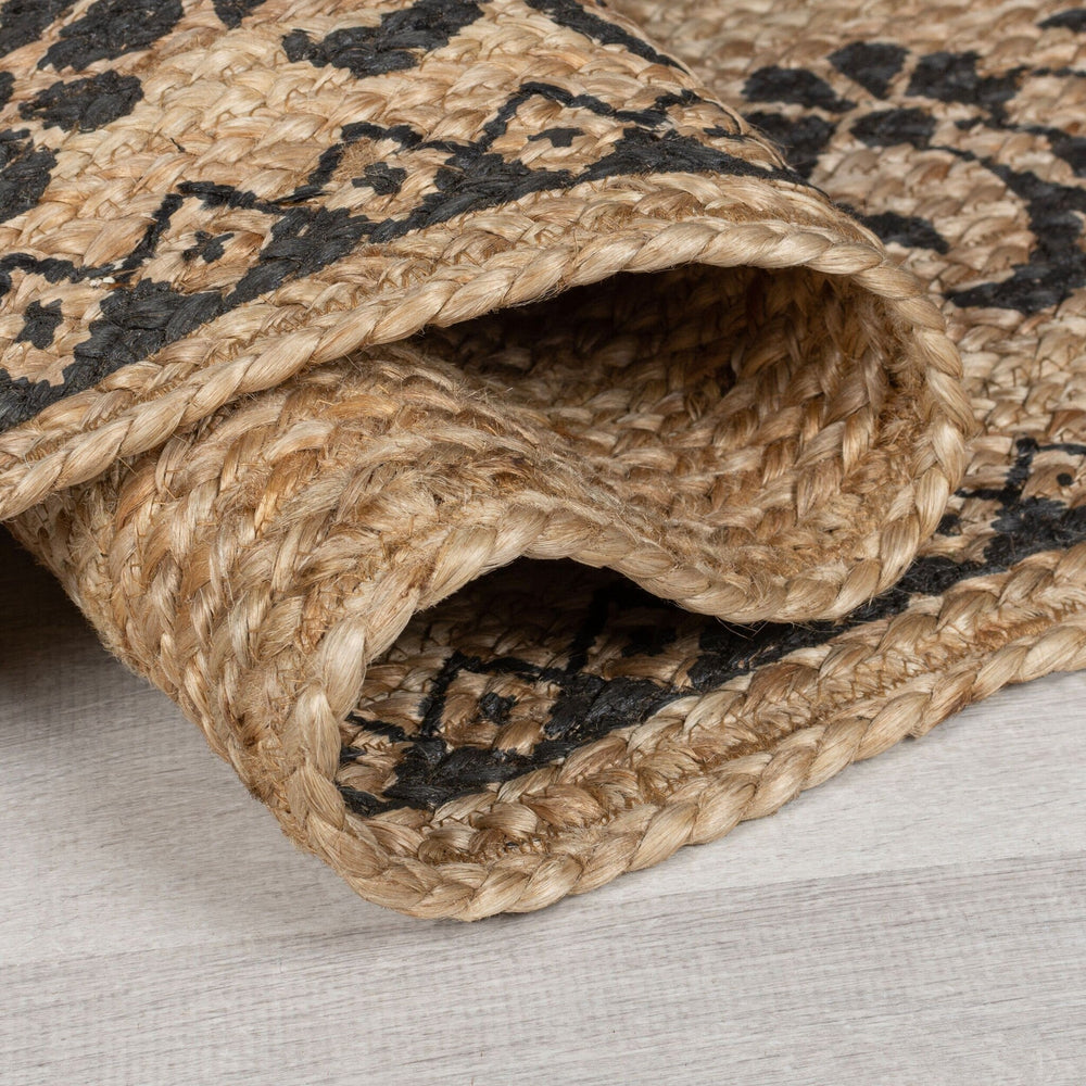 Jute runner - Marino Floral Natural