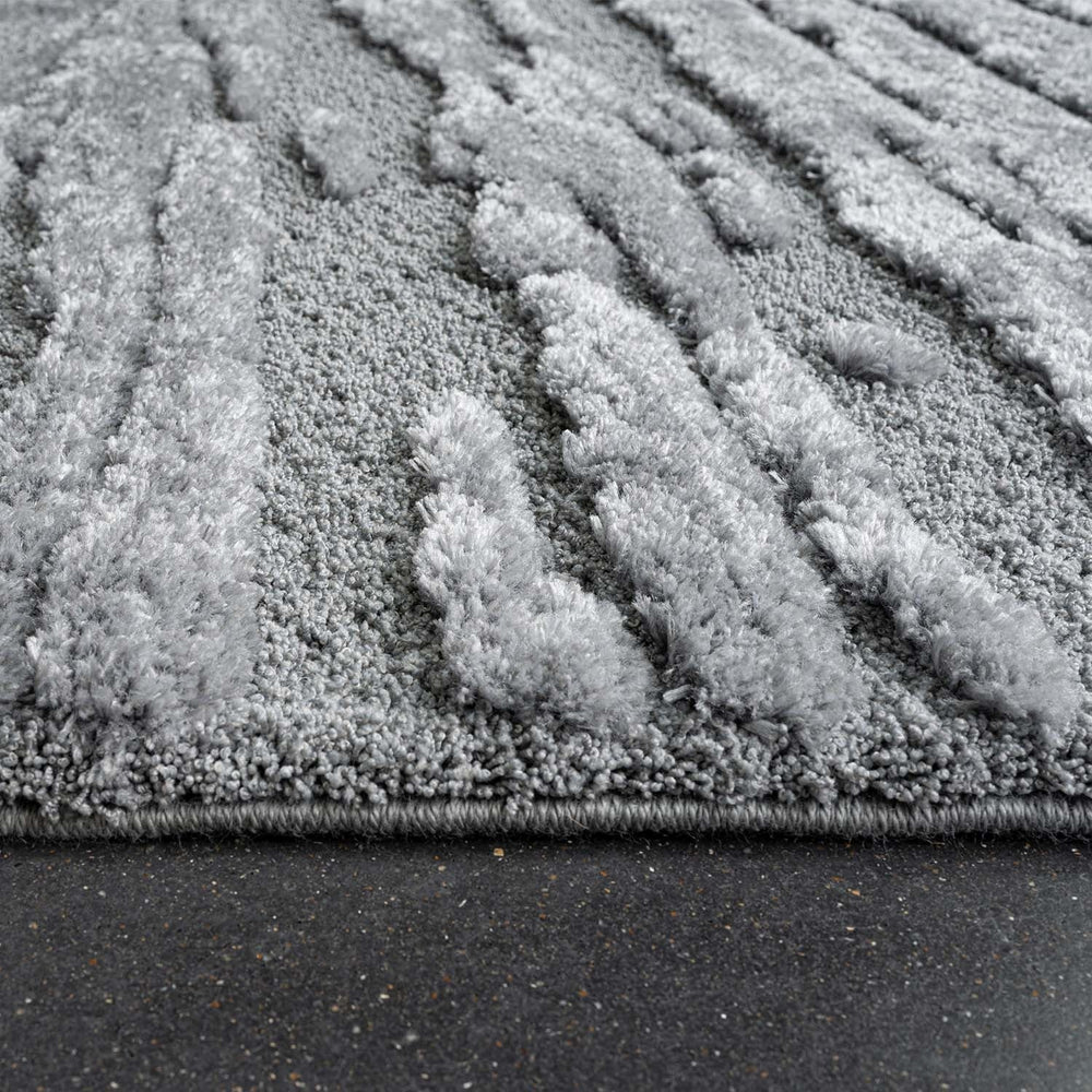 Modern floor rug - Lewis Light Grey 5171