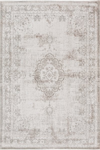 Vintage floor rug - The Fading World Salt & Pepper 8383