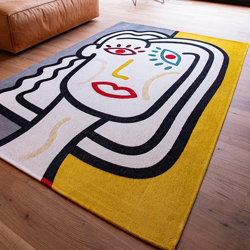 Modern Floor Rug - Dora Multicolor 9143