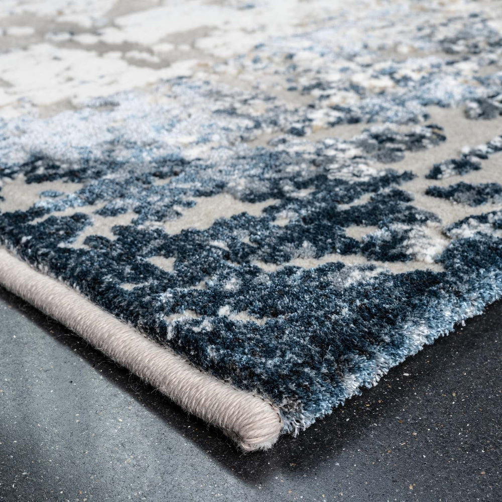 Modern Floor Rug - Carlton Blue 7777