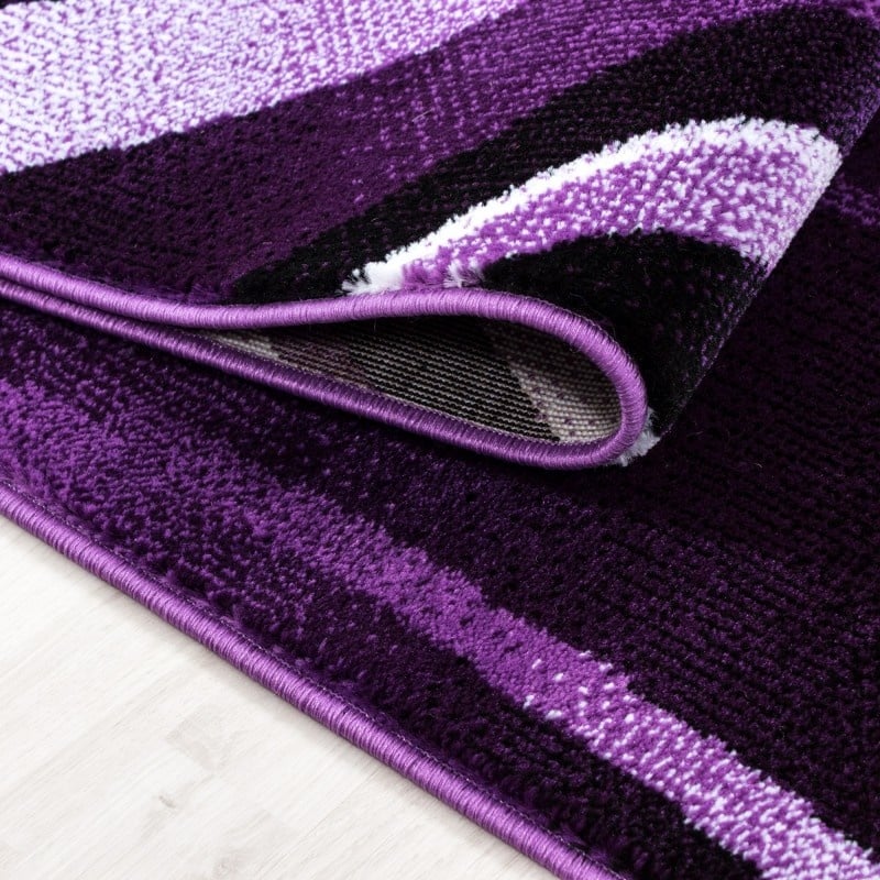 Modern floor rug - Jena Purple 9210