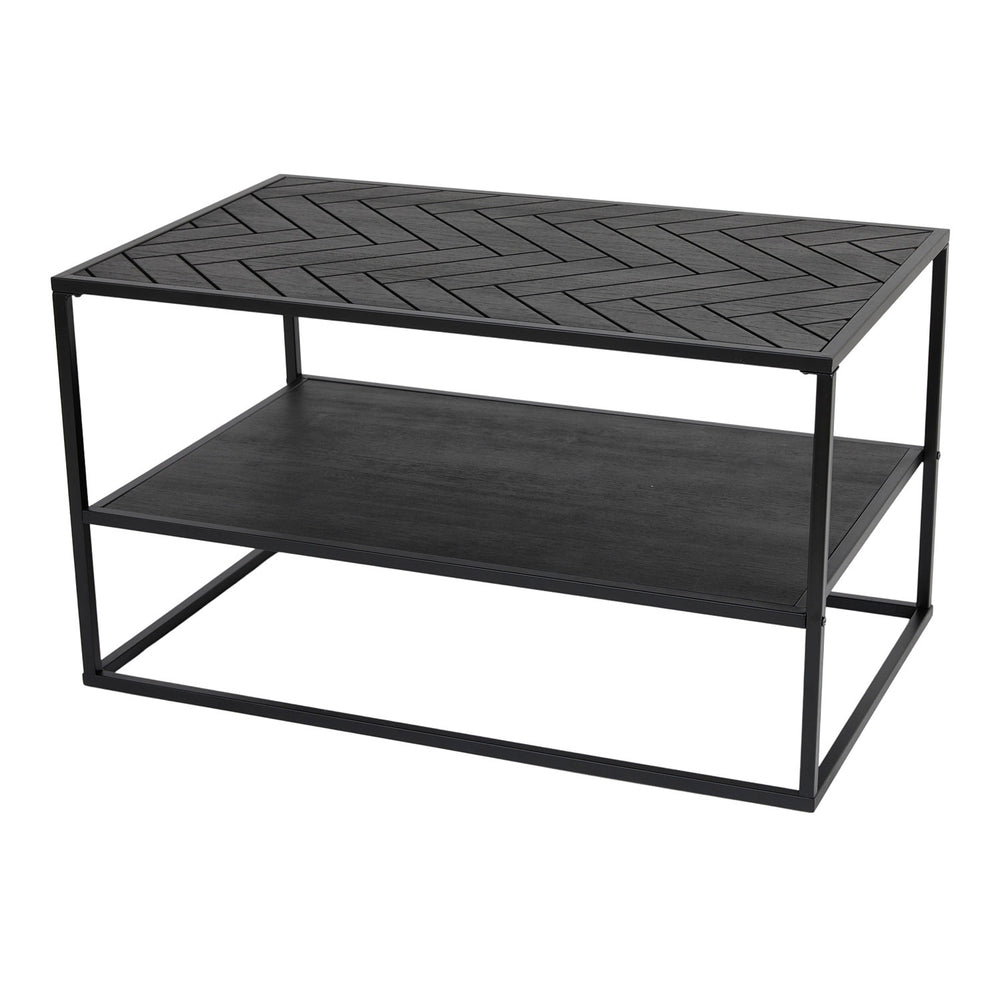 Coffee table - Dijon Herringbone Black