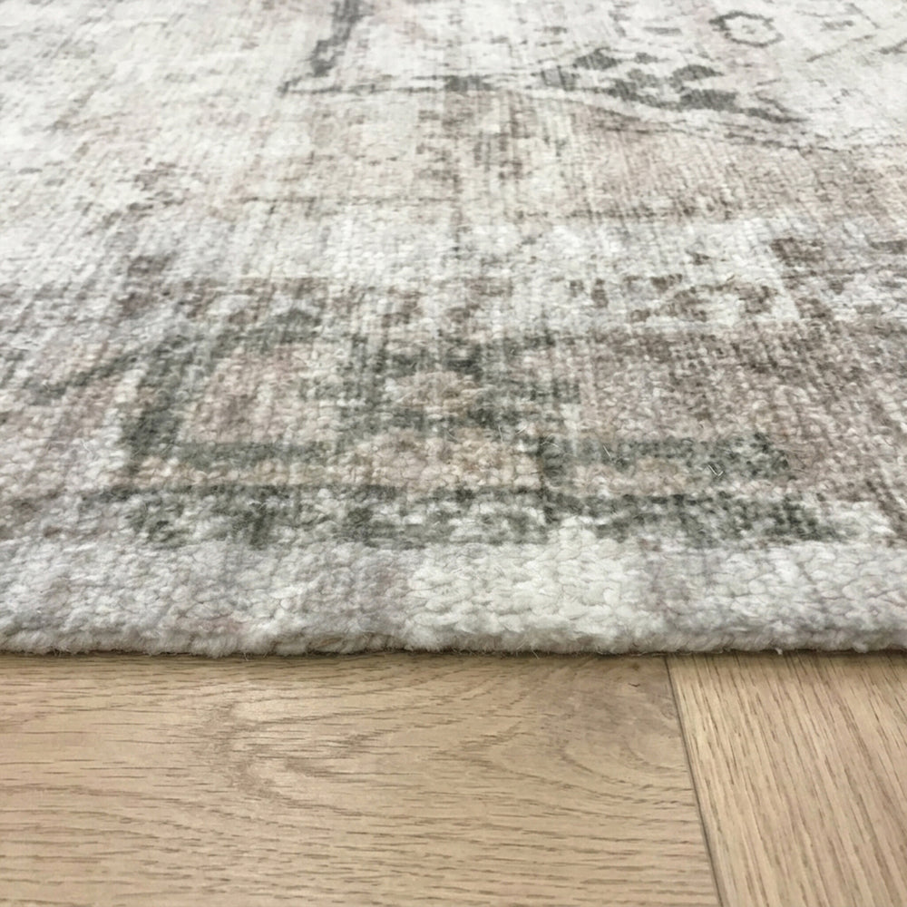 Vintage rug - Kyra Medaillon Cream