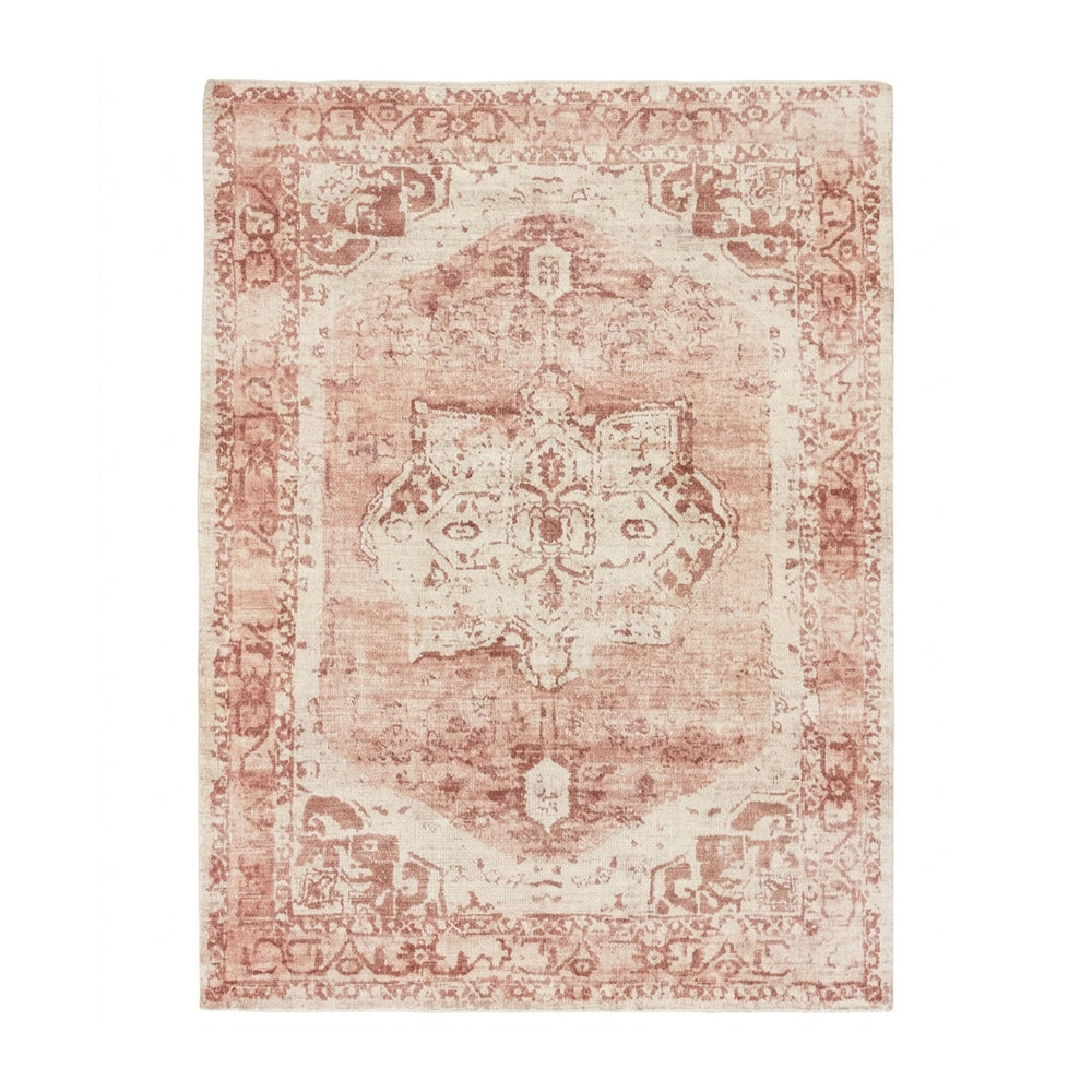 Vintage rug - Kyra Medaillon Pink
