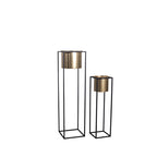 Planter - Violeta Gold 2/set