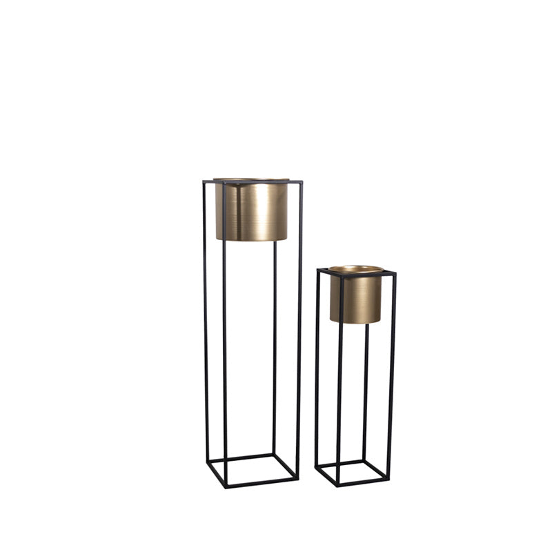 Planter - Violeta Gold 2/set