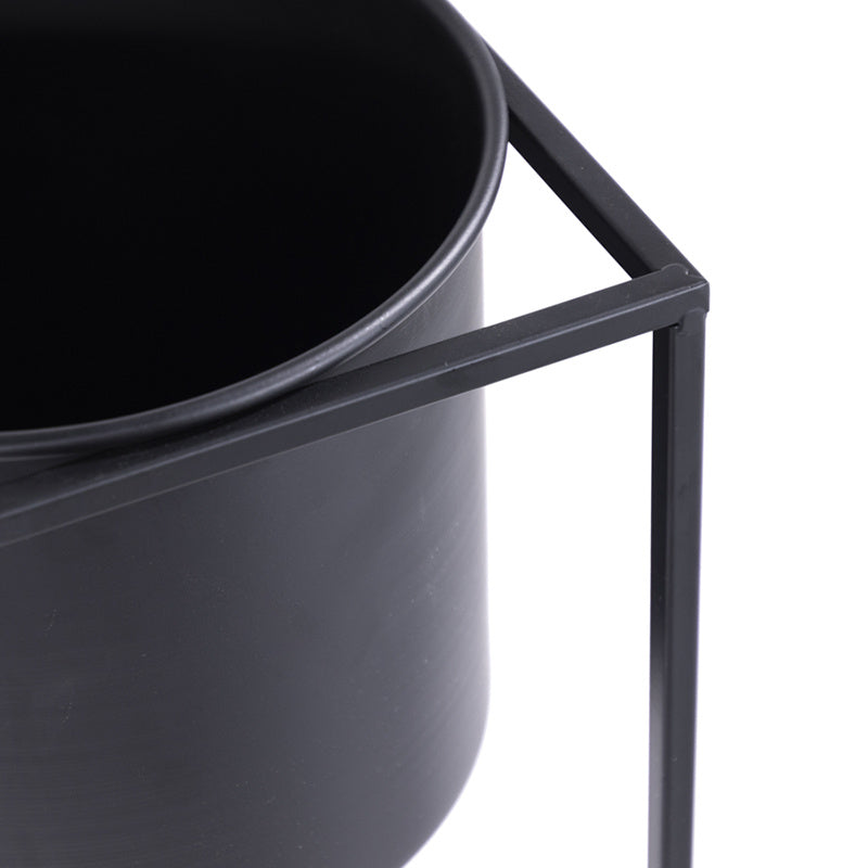 Planter - Violeta Black 2/set