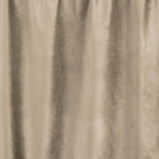 Velvet curtains - Light Taupe - Hooks
