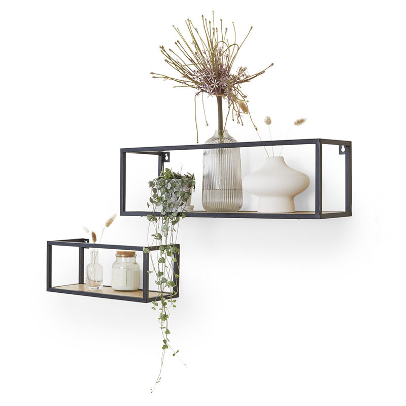 Wall shelf - Madrid Natural 2/set