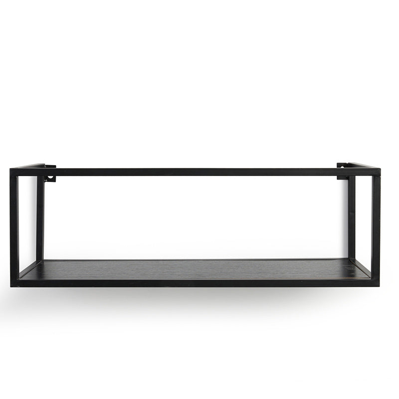 Wall shelf - Madrid Black 2/set