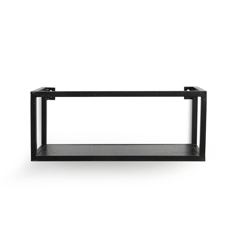 Wall shelf - Madrid Black 2/set