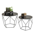 Side table - Gustav Black 2/set