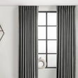 Velvet curtains - Grey - Hooks