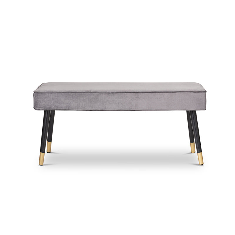 Velvet bench - Barcelona Grey