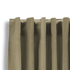 Luxury blackout curtains - Beige - Hooks