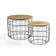 Side table Basket 2/set low