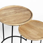 Side table Halve Maan 2/set