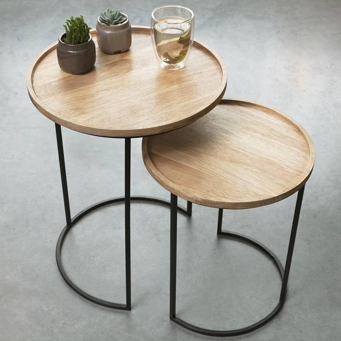 Side table Halve Maan 2/set