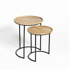 Side table Halve Maan 2/set