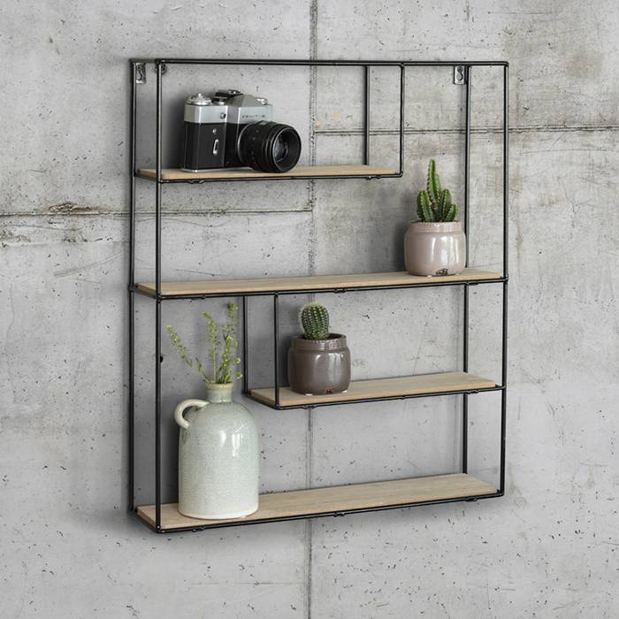 Vintage wall rack – Square
