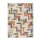 Wool floor rug - Rusho Multicolor