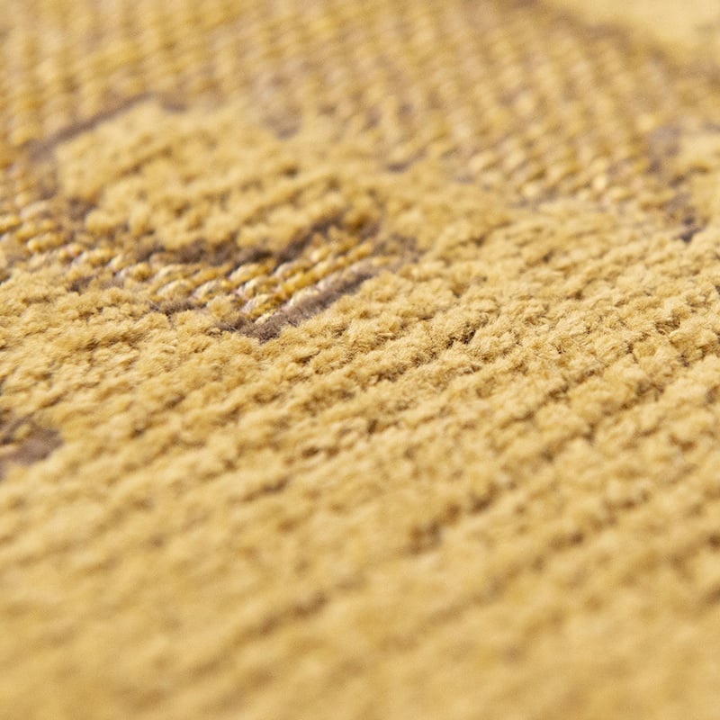 Round modern floor rug - Structures Baobab 9201