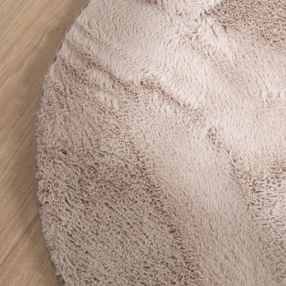 Soft Low-Pile Rug – Cozy Pebble Taupe
