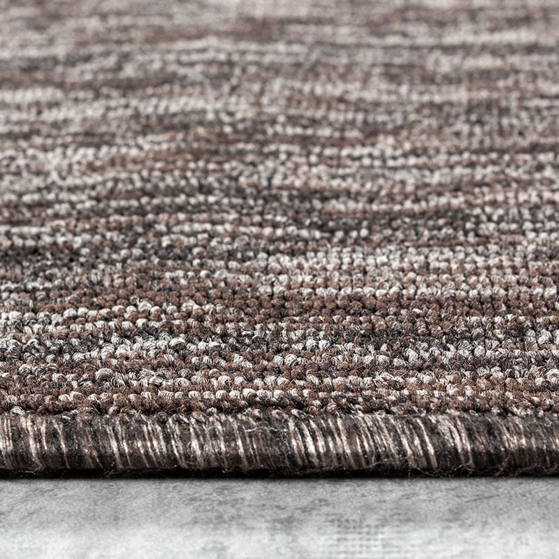 Low-pile floor rug - Nani Brown