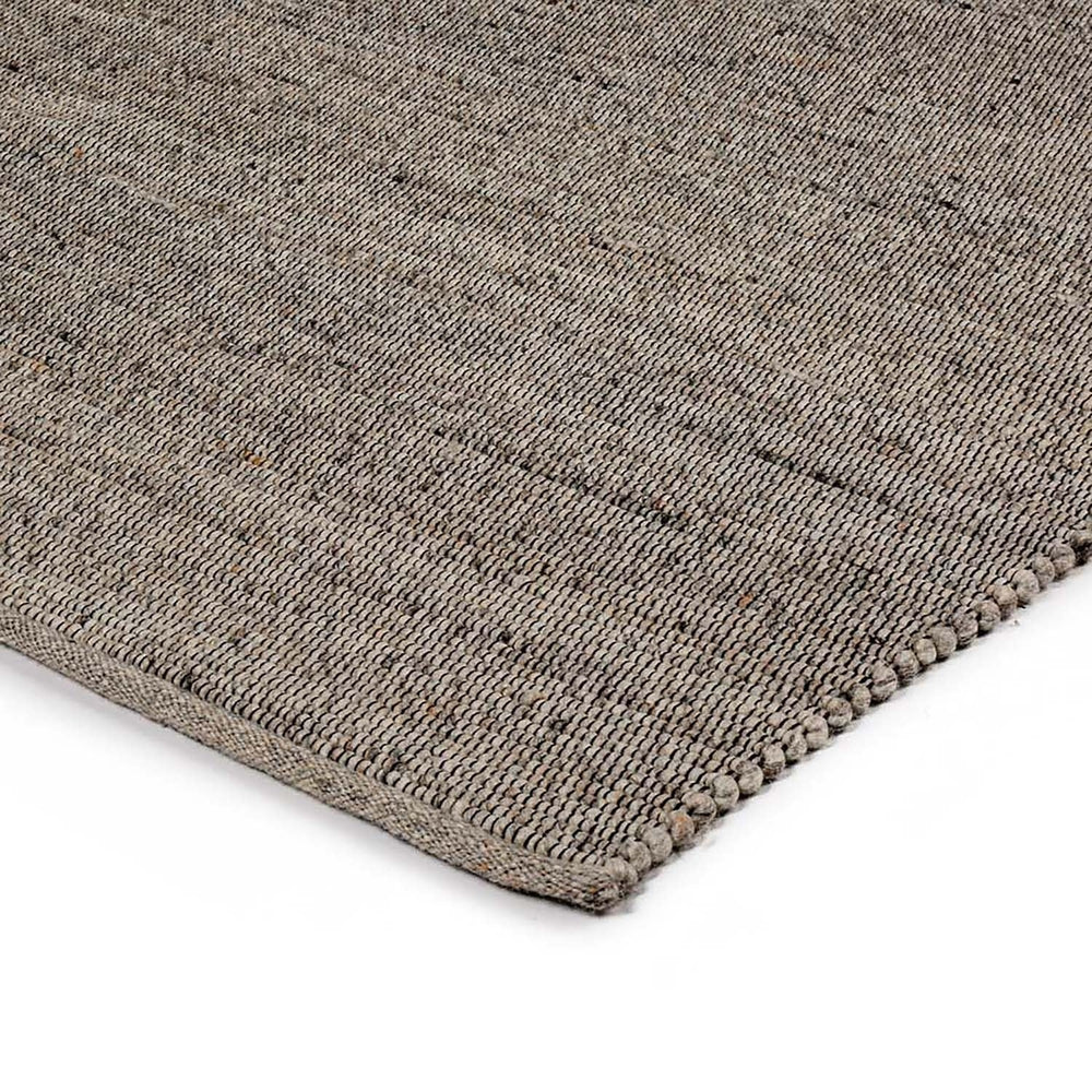 Wool floor rug made to measure - Bressano Grey 834