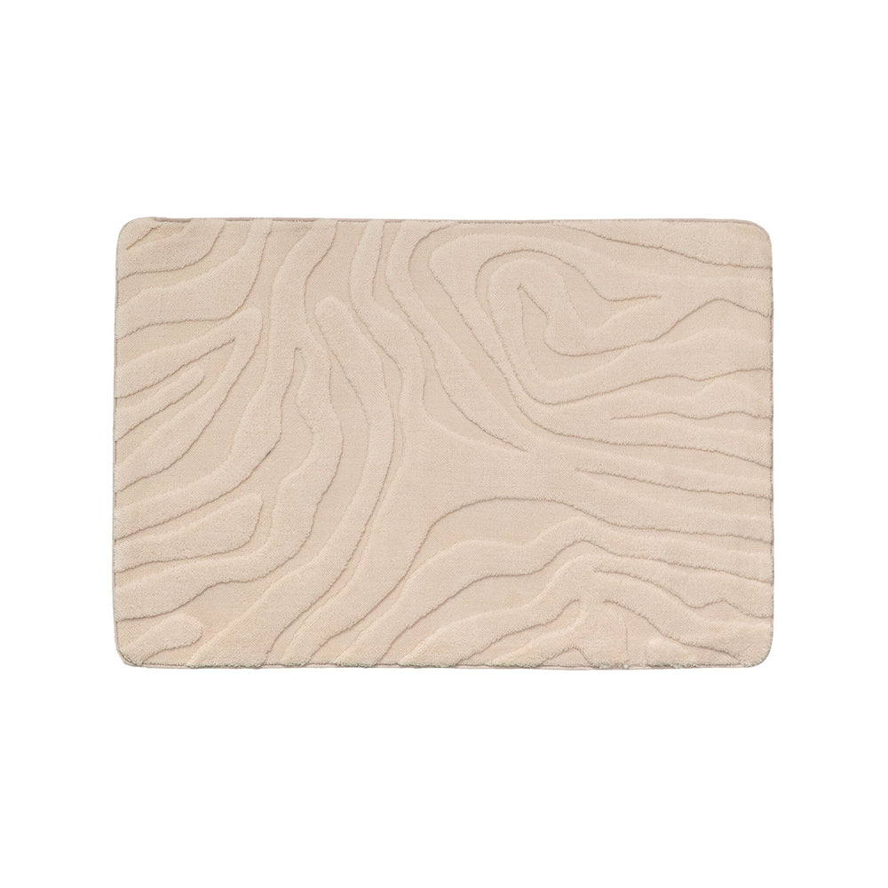 Bathroom Rug - Cassie Zebra Beige