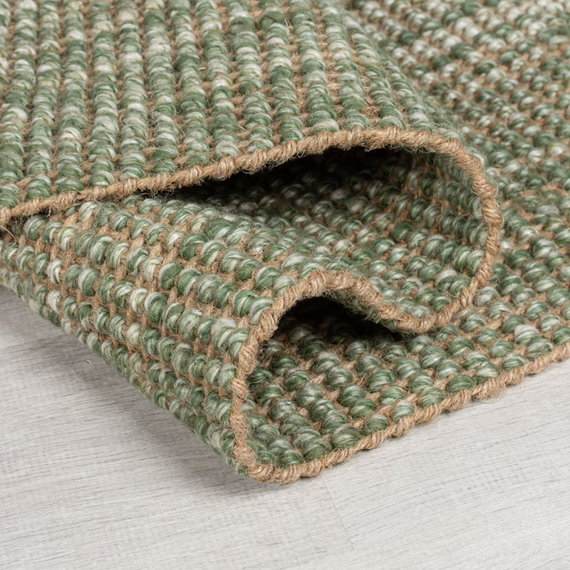 Jute Runner - Motto Ombre Green