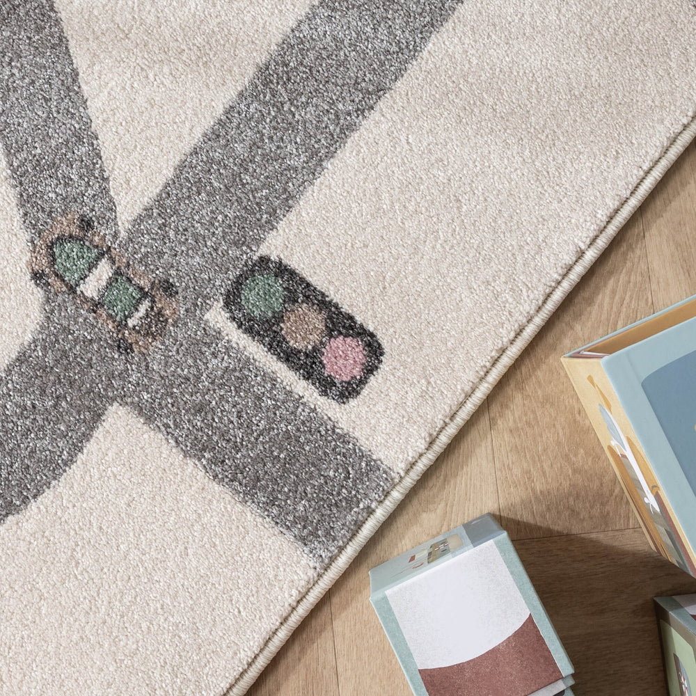 Kids Room Rug - Bowie Road Cream