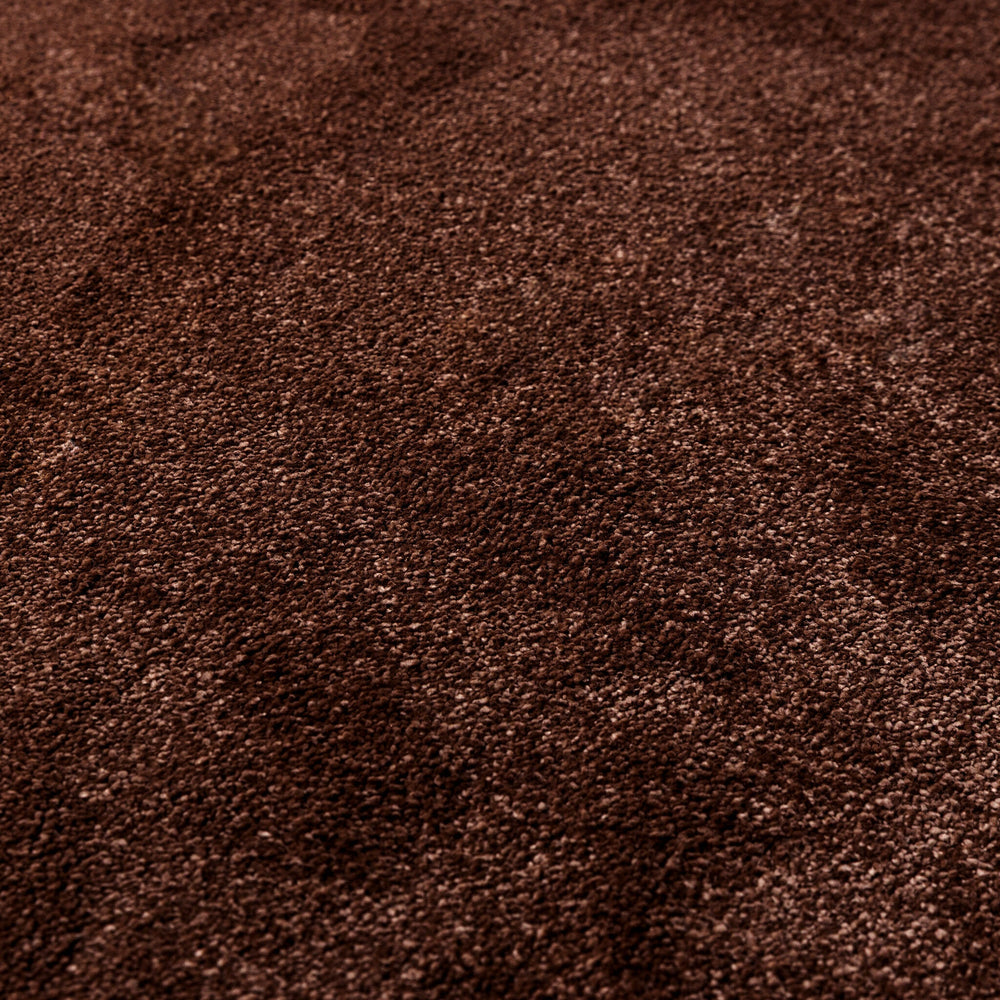 Washable rug - Clean Dark Brown