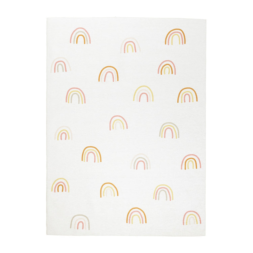 Washable Kids Rug - Evi Rainbow Multicolour