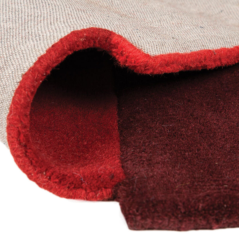 Abstract floor rug - Stracto Collage Red