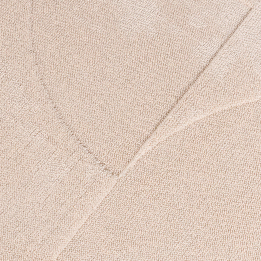 Round Scandinavian Rug - Charm Circles Beige
