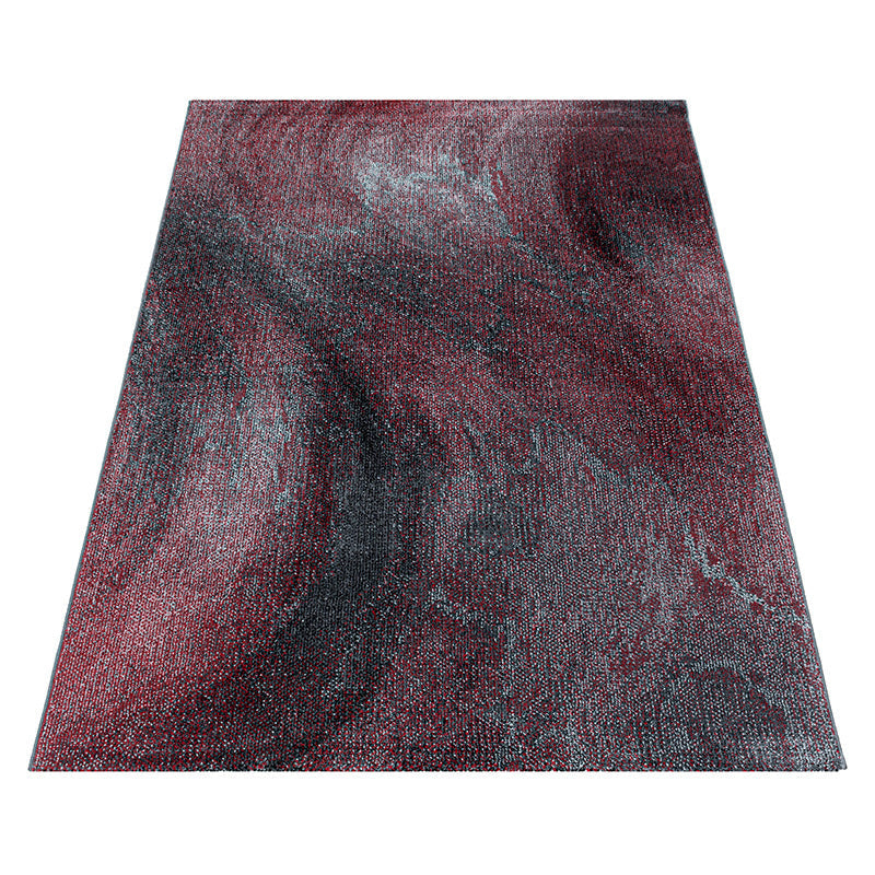 Modern floor rug - Optimism Breeze Red