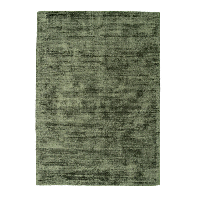 Viscose Rug - Pearl Dark Green
