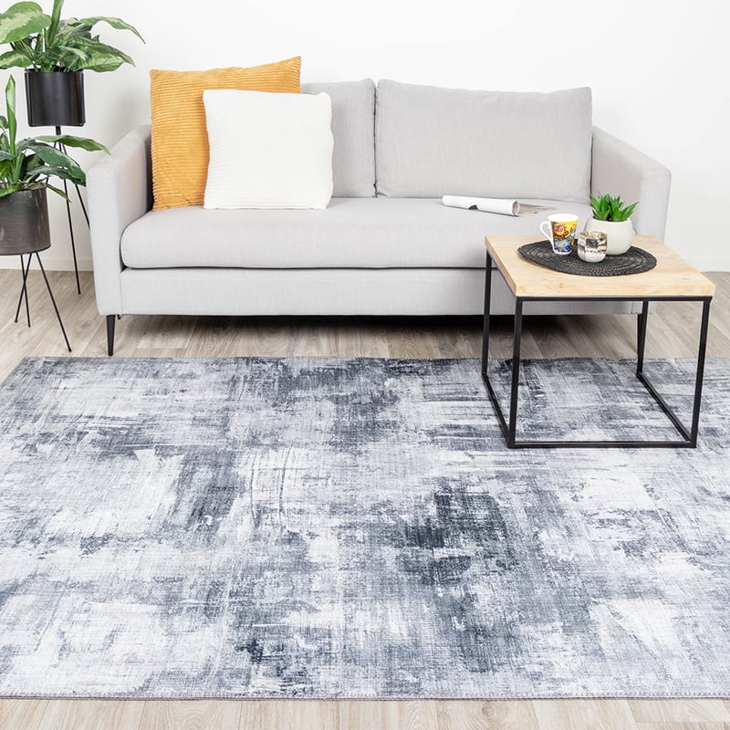 Modern Rug - Strength Grey