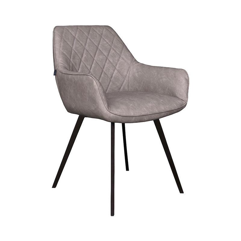 Dining chair - Karl Grey/Beige