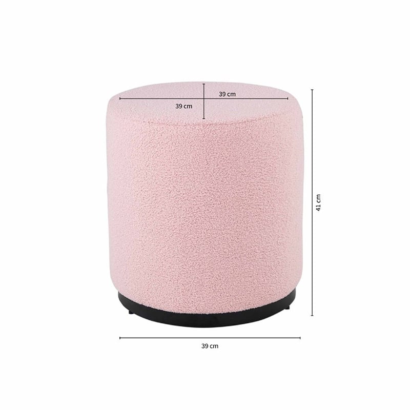 Pouf - Teddy Pink