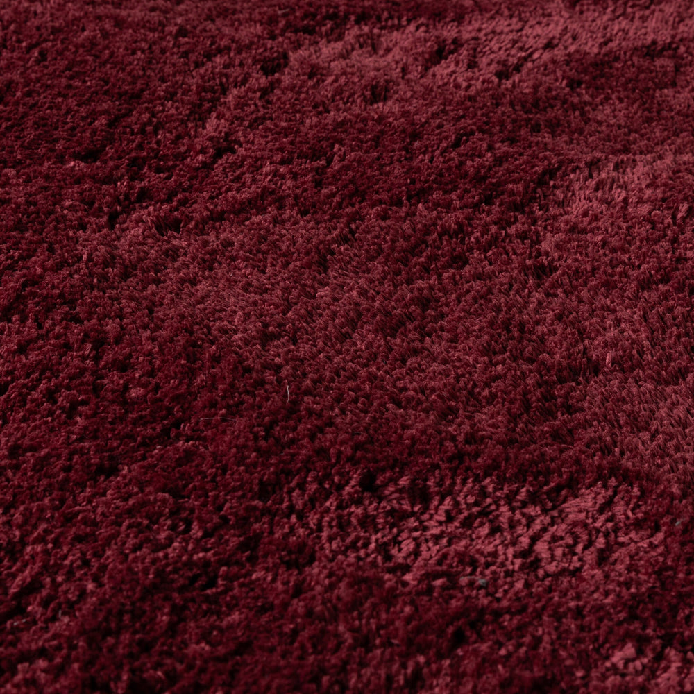 Washable High Pile Rug - Ziggy Red