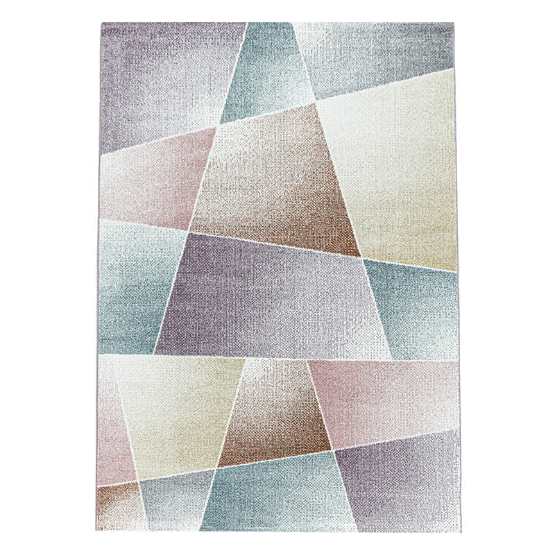 Low-pile floor rug - Smoothly Design Multicolor