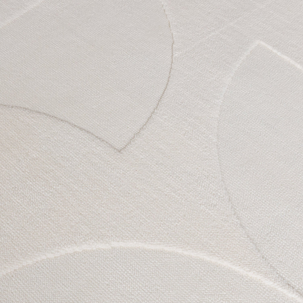 Scandinavian Rug - Charm Circles White