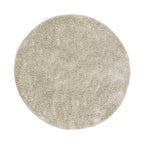 Round High Pile Rug - Lofty Mint