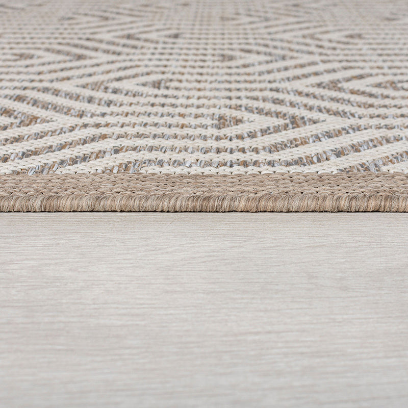 Modern balcony rug - Liparo Bellizi Grey